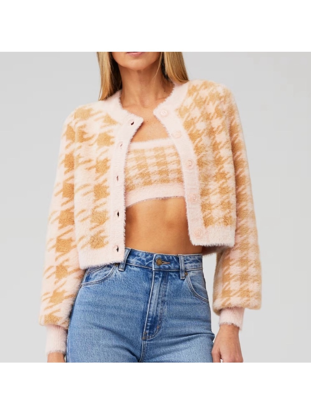 For love and lemons sweater tank and cardigan set